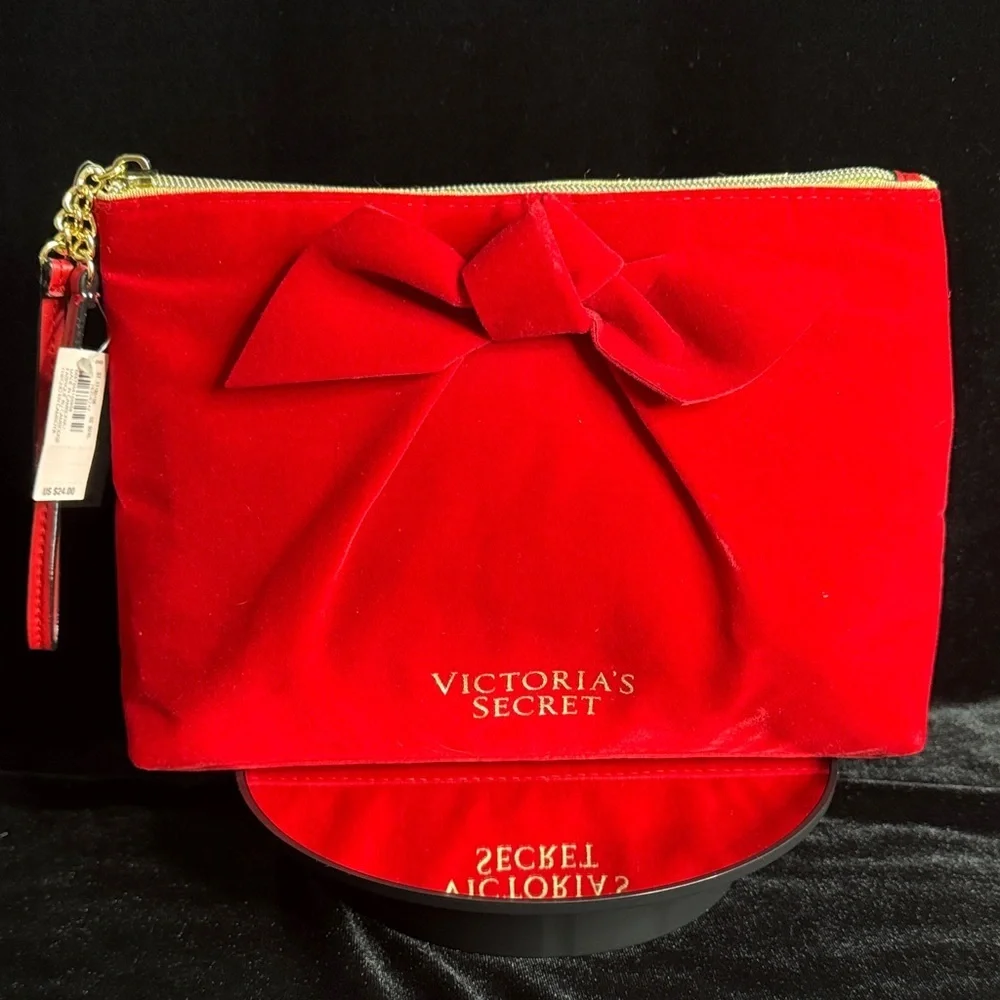 Victoria's Secret Red Velvet Cosmetic Case
